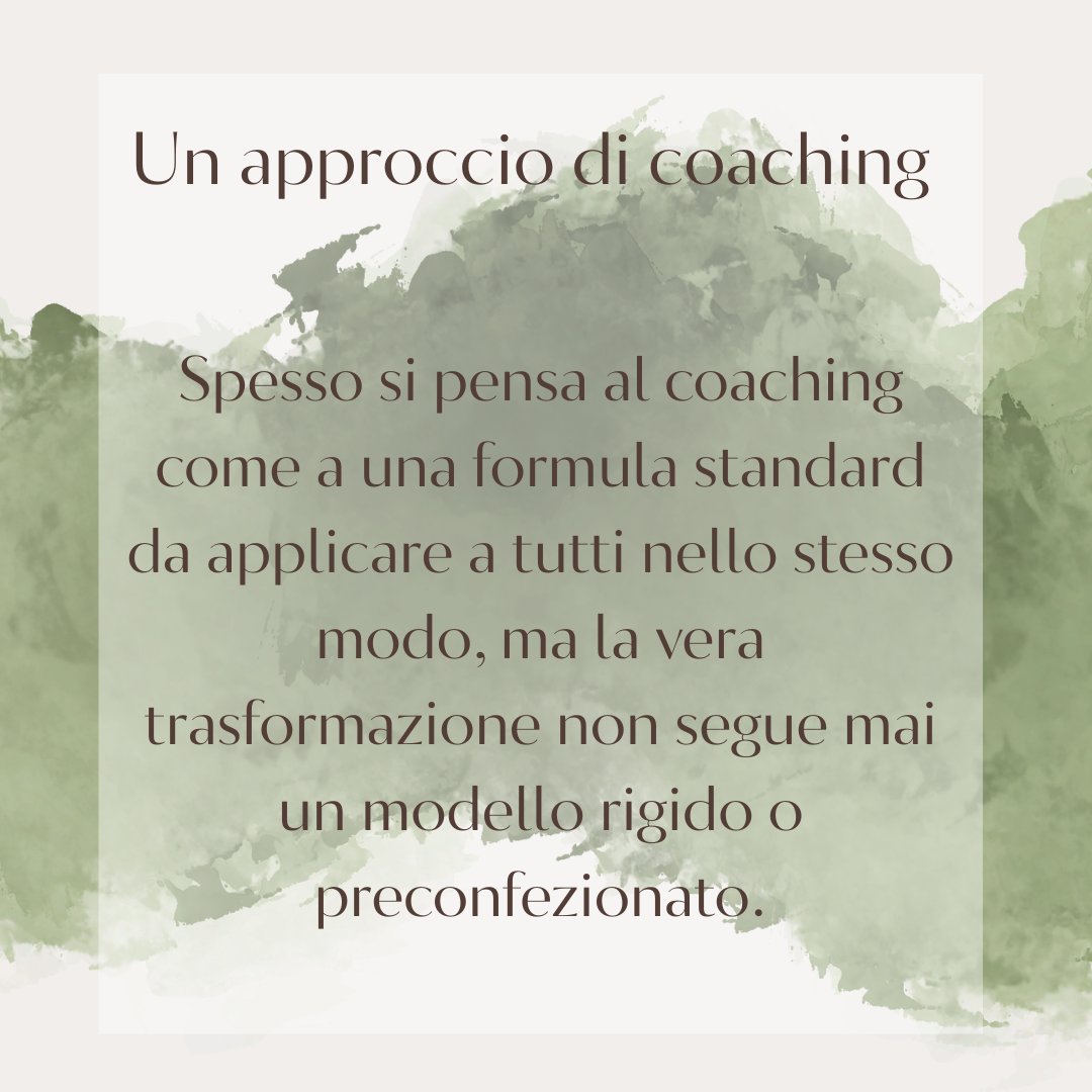 Un approccio di coaching