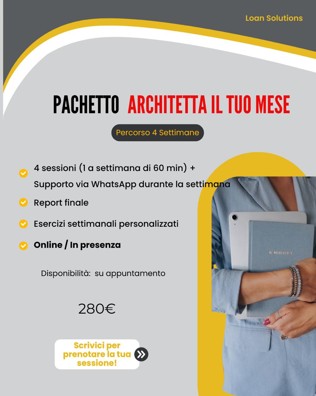 Pacchetto Architetta il tuo mese
