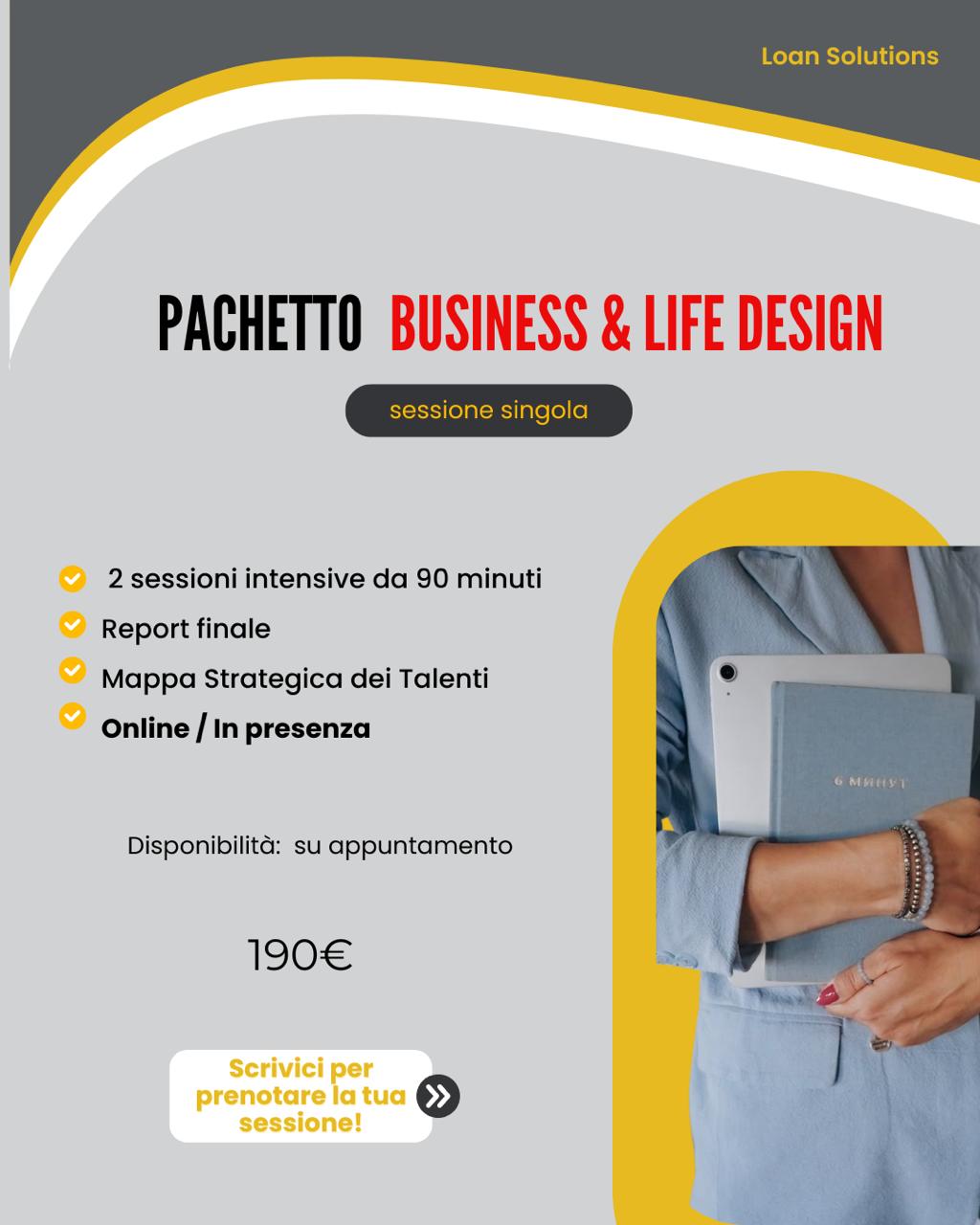 Pacchetto Business e Life Design